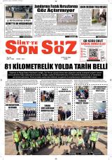 SİİRT’TE SON SÖZ