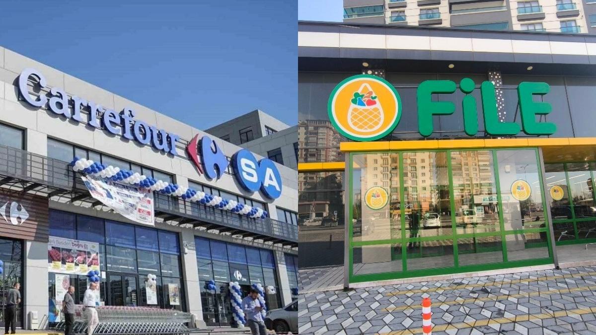 CarrefourSA’da File Market Benzeri Konsepte Geçiyor